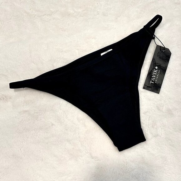 NWT Tavik Antic Moderate Swim Bottom in Black - Extra Small - Picture 2 of 8